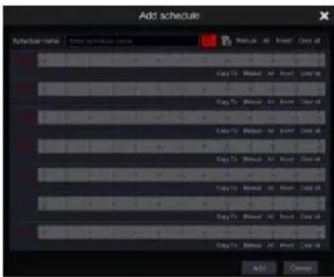 Provision-ISR SH-16200A5-5L(MM) - Add Schedule - 2