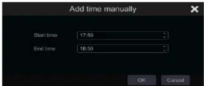 Provision-ISR SH-16200A5-5L(MM) - ➢ Set Single Day Schedule - 1