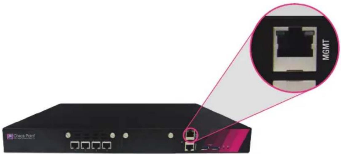Check Point Smart-1 410 - CONNECT YOUR PC FOR INITIAL SETUP - 1
