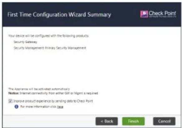 Check Point Smart-1 410 - CONFIGURE YOUR APPLIANCE - 3