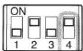 YAMAHA DCP4V4S-US - ② Set the termination. - 1