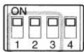 YAMAHA DCP4V4S-US - ① Set the Panel ID. - 1