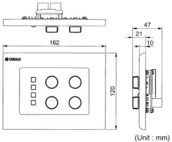 162 YAMAHA 120 47 21 10 (Unit : mm)