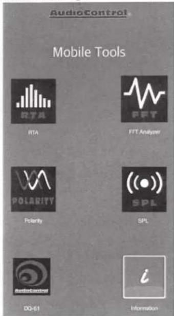 AudioControl SA-4140i - The Mobile Tools Application - 1