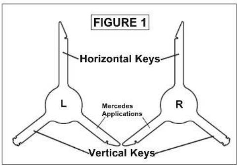 Metra 86-9001 - Factory Radio Removal Keys - 1