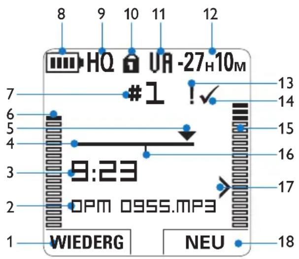 8 9 10 11 12 HQ VA -27H10M #1 ! ✓ 7 13 6 14 5 15 4 16 3 17 9:23 OPM 0955.MPa3 2 18 WIEDERG NEU
