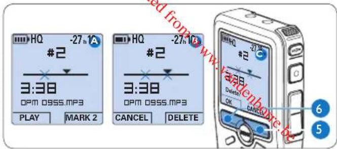 HQ -27 A #2 3:38 OPM 0955.MP3 PLAY MARK 2 HQ -27 B #2 3:38 OPM 0955.MP3 CANCEL DELETE 6 5