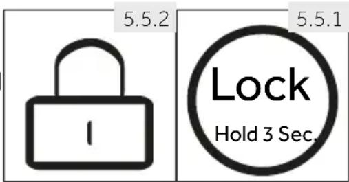 5.5.2 5.5.1 Lock Hold 3 Sec.