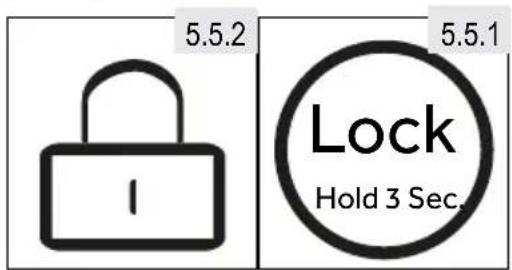 5.5.2 5.5.1 Lock Hold 3 Sec.