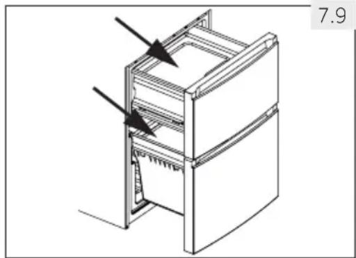 HAIER HTR3619ENMN - Voor-vriesrek - 1