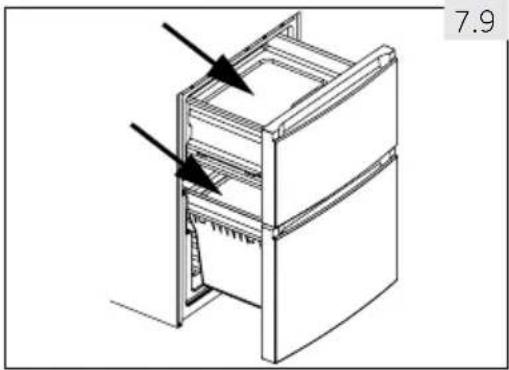 HAIER HTR3619FNMN - Prateleira de pré-congelamento - 1