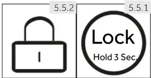 5.5.2 5.5.1 Lock Hold 3 Sec.