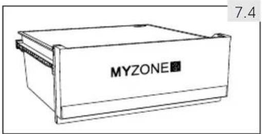 HAIER HTR3619FNMN - Tiroir myzone - 1