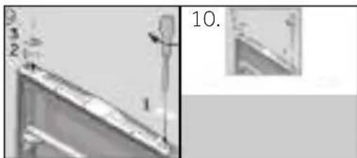 HAIER HTR3619FNMN - Assembly steps (Fig. 10.9): - 5