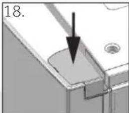 HAIER HTR3619FNMN - RSCHUWING! - 3