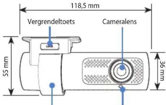 BlackVue DR900X-1CH - Camera voorzijde - 1