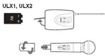 SHURE ULX1 - Batteries - 1