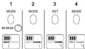 SHURE ULX1 - Change Channel - 2