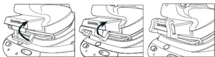 HOOVER IronSpeed SRD4108021 - Hoofdstuk 1.2 - Vergrendelsysteem - 1