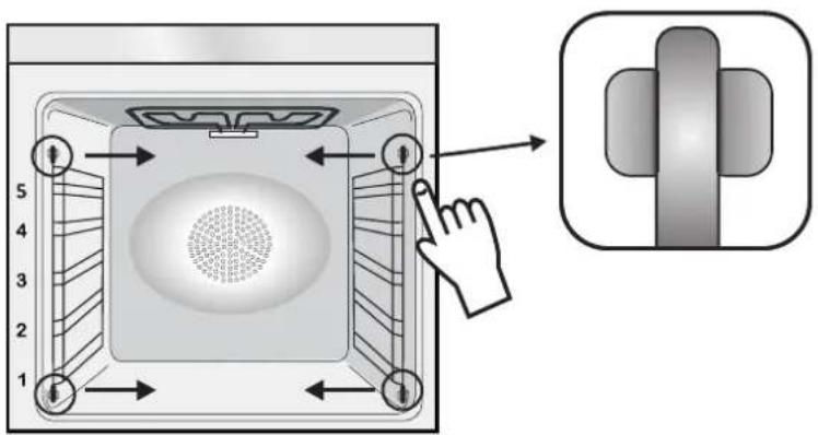 HOOVER HOE3184IN WIFI - VERWIJDERINGVAN HET OVENVENSTER - 1