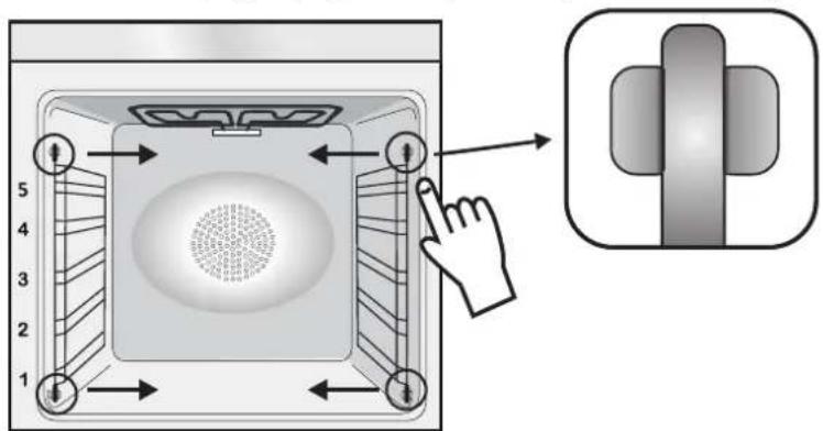 HOOVER HOE3184IN WIFI - ENTFERNEN UND REINIGENVON WIRE-RACKS - 1