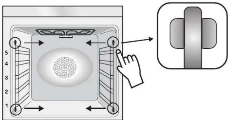 HOOVER HOE3184IN WIFI - RIMOZIONEE PULIZIA DELLE GRIGLIE - 1