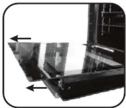 HOOVER HOC5871B - REMOVAL AND CLEANINGOFTHEGLASSDOOR - 2