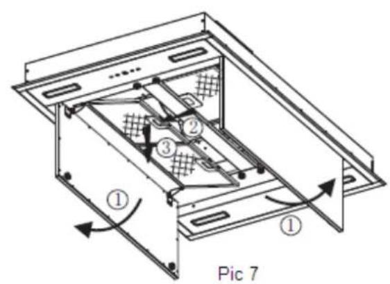 HOOVER H-HOOD 700 HDC110IN - INSTALAÇÃO (VENTILAÇÃO EXTERIOR) - 6