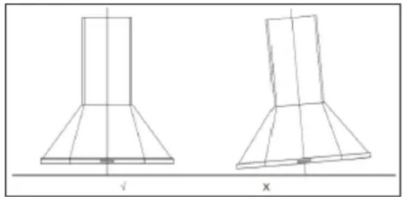 HOOVER HHP67000/1LX - Montage du RABAT en v (option) - 2