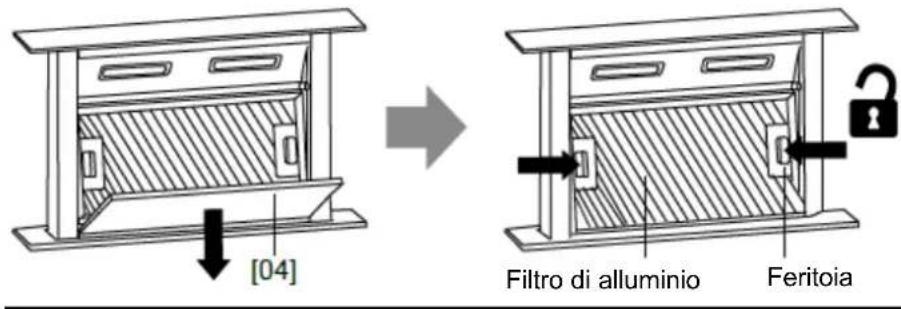 [04] Filtro di alluminio Feritoia
