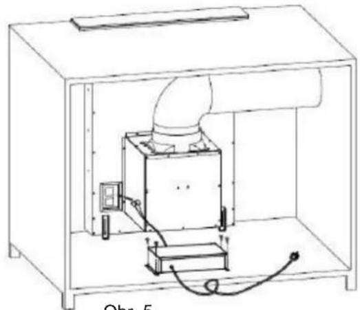 HOOVER HDD9800/1B - INŠTALÁCIA (ODVETRÁVANIE DO EXTERIÉRU) - 6
