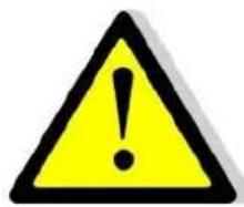 Yellow triangular warning sign with black exclamation mark, commonly used to indicate a hazard or alert event.