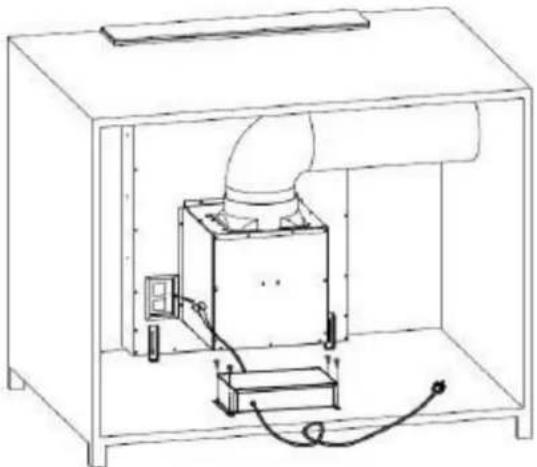 HOOVER HDD9800/1B - INSTALACE (ODVOD VZDUCHU VEN) - 6