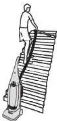HOOVER DM4523 001 - CLEANING THE STAIRS - 1