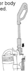 HOOVER VR81 VR84011 - PREPARING YOUR CLEANER - 1
