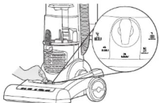 HOOVER VR81 VR84011 - CARPET CARE CONTROL SELECTOR - 1