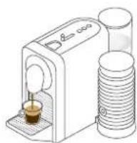 KRUPS Nespresso Prodigio&Milk XN411T - Pravidelná příprava kávy / Kávé készítés - 1