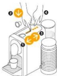 KRUPS Nespresso Prodigio&Milk XN411T - Tassenfüllmenge programmieren/ Programmazione della quantità di acqua - 1
