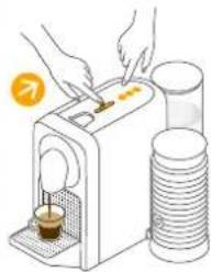 KRUPS Nespresso Prodigio&Milk XN411T - L'erogazione - 1