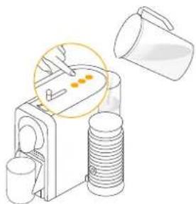 KRUPS Nespresso Prodigio&Milk XN411T - Riempire il serbatoio - 3