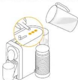 KRUPS Nespresso Prodigio&Milk XN411T - Remplissez de nouveau le - 3