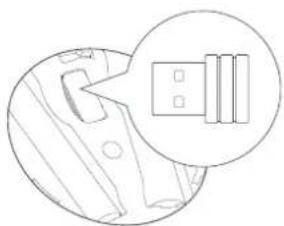 Xiaomi Mi Dual Mode Wireless Mouse Silent Edition - USB-Empfängermodus - 3