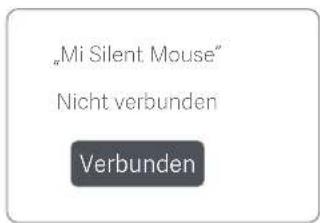 "Mi Silent Mouse" Nicht verbunden Verbunden