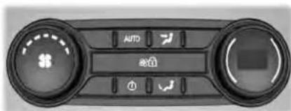 Lincoln Continental (2020) - REAR PASSENGER CLIMATE CONTROLS (IF EQUIPPED) - 1