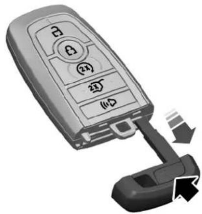Lincoln Continental (2020) - Removable Key Blade - 1