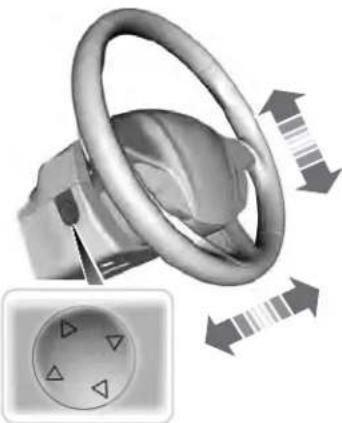 Lincoln Navigator (2020) - ADJUSTING THE STEERING WHEEL - 2