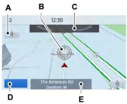 A B C 12:30 The American Rd The American Rd Deertorn, MI D E