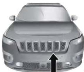 JEEP Cherokee (2020) - Öffnen der Motorhaube - 2