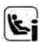 JEEP Cherokee (2020) - Position der ISOFIX-Befestigungspunkte - 1