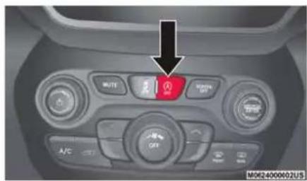 JEEP Cherokee (2020) - Manuelles Ausschalten des Stopp/Start-Systems - 1